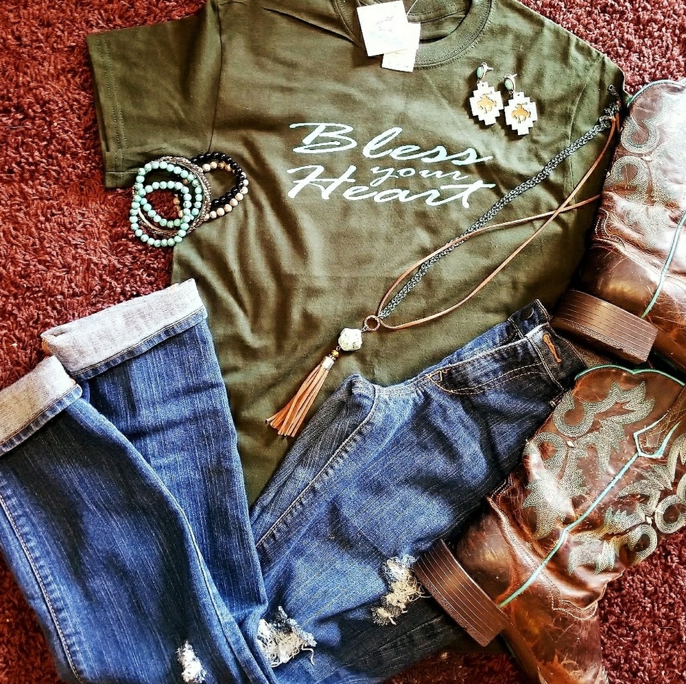 Bless your heart  T-shirt nwt